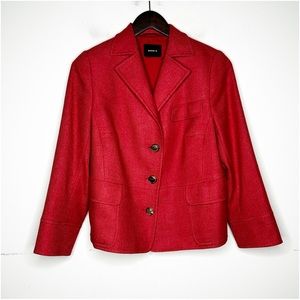Akris Red Blazer